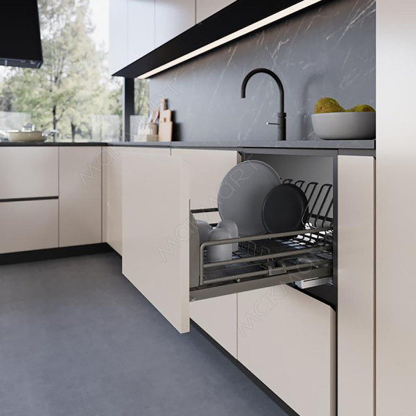 Выдвижная сушка для посуды INOXA ELLITE 5703EY/60-50PC 