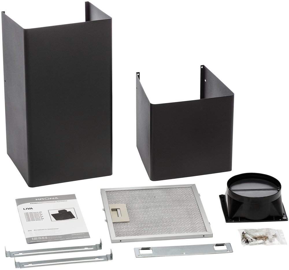 Вытяжка KRONA Liva 500 black S