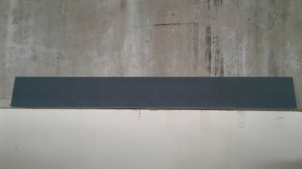 Стеновая панель крашеная  ЛЮКС (2.701x0.308)