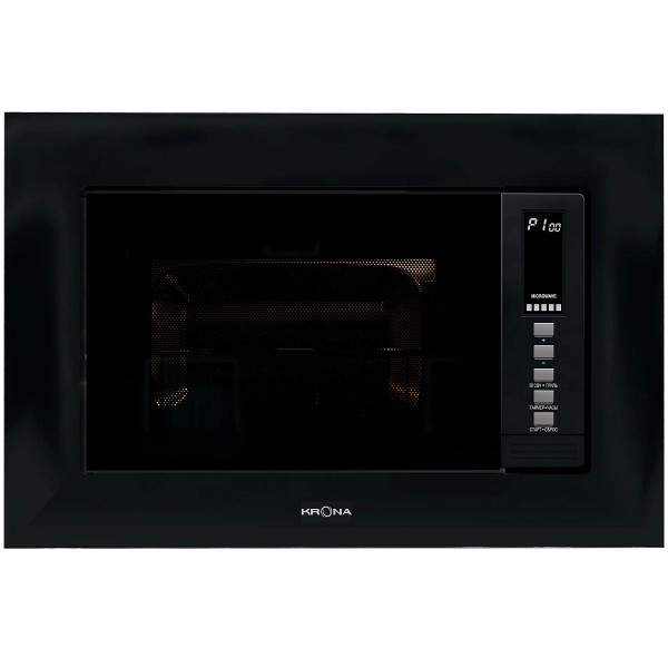 Встраиваемая микроволновая печь KRONA LAUNE 60 BL K  Встраиваемая микроволновая печь KRONA LAUNE 60 BL K