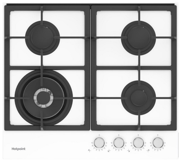 Варочная панель газовая HOTPOINT HGS 62F/WH 