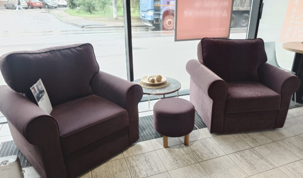 Комплект из 2-х кресел с пуфом SANTORINI 15 Комплект из 2-х кресел с пуфом SANTORINI 15