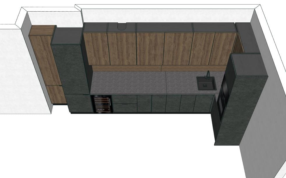 Кухонный гарнитур VECTOR/MIX 22