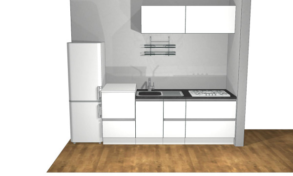 Кухонный гарнитур Vector акрил Minimal II