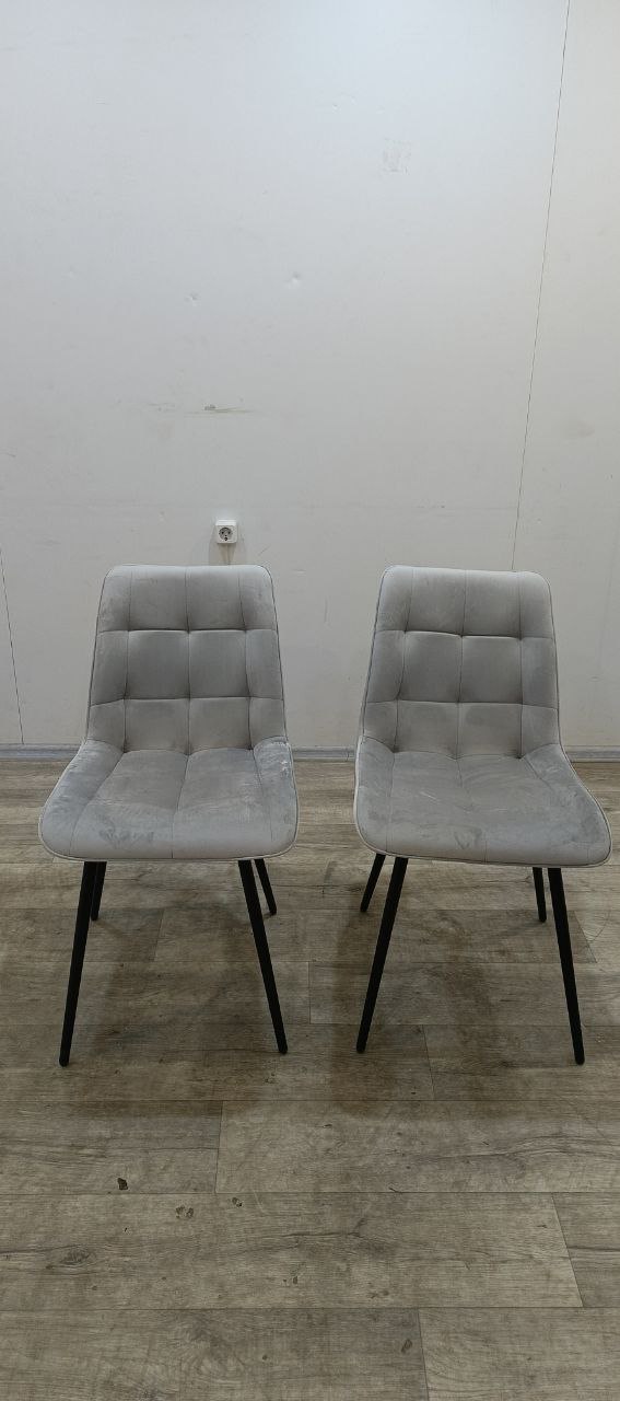 Комплект 2х стульев AERO B105 LIGHT GREY VL08, BK Комплект 2х стульев AERO B105 LIGHT GREY VL08, BK