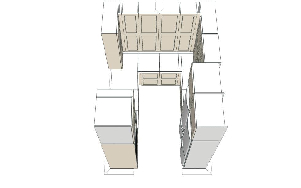 Кухонный гарнитур Denver эмаль