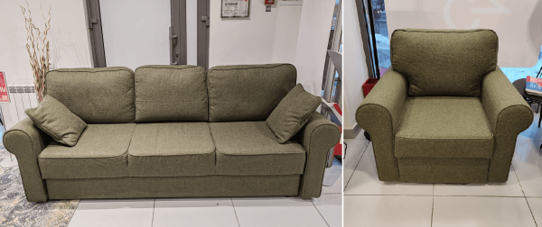 Диван + кресло ЛЕО LANVIN  Диван + кресло ЛЕО LANVIN