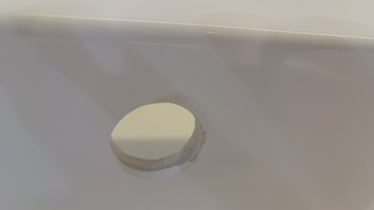 Раковина ЦВЕТ И СТИЛЬ Мария 95 литьевой мрамор/белый  Раковина ЦВЕТ И СТИЛЬ Мария 95 литьевой мрамор/белый