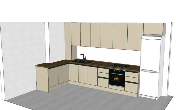 Кухонный гарнитур Sole Кухонный гарнитур Sole
