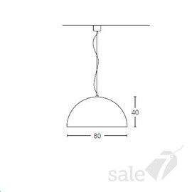Светильник ZAVA Amedeo diam 40 