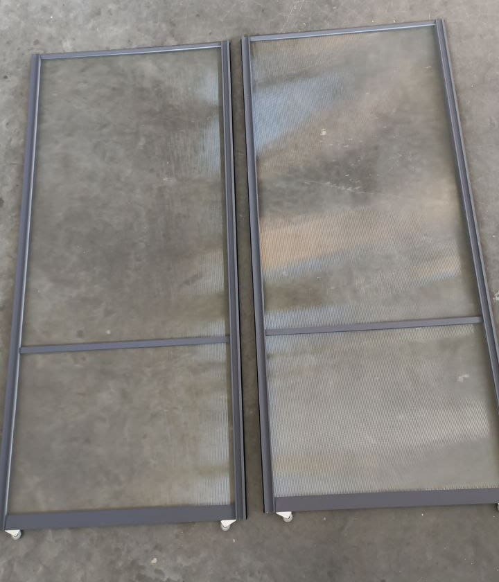 Дверные створки купе Стекло (В.2261 Ш.1996) 2шт. Дверные створки купе Стекло (В.2261 Ш.1996) 2шт.