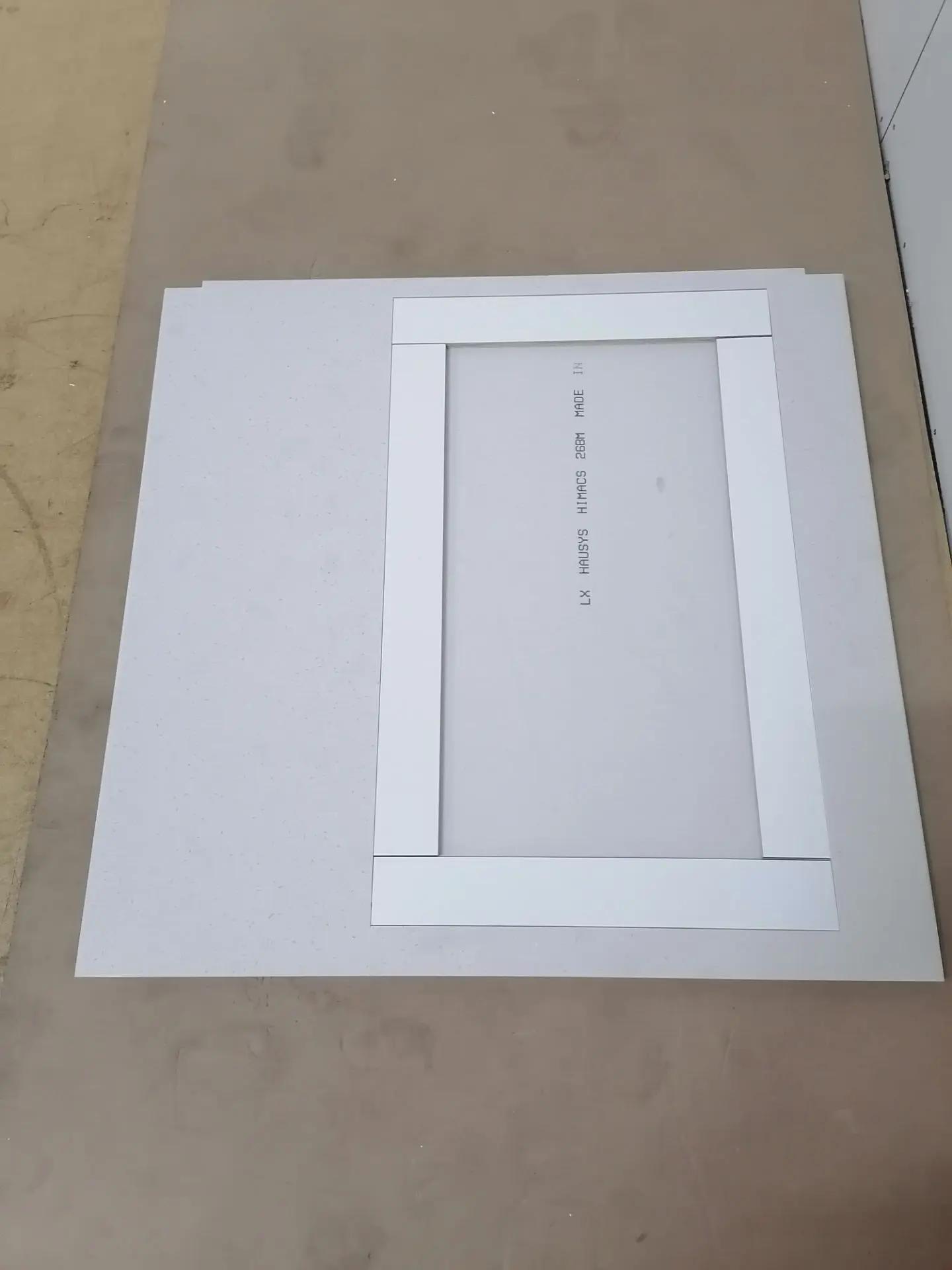 Столешница из искусственного камня (H=25 мм) (0.870x0.900)