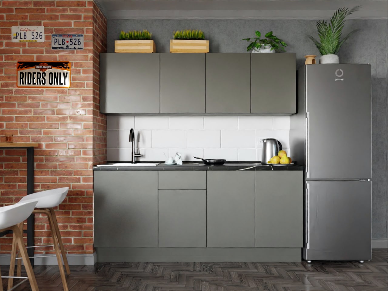 Кухонный гарнитур LEAST Minimal V