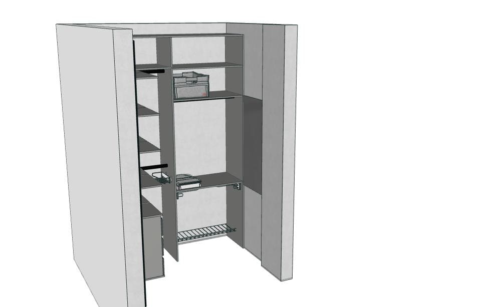 Гардеробная система Mixal