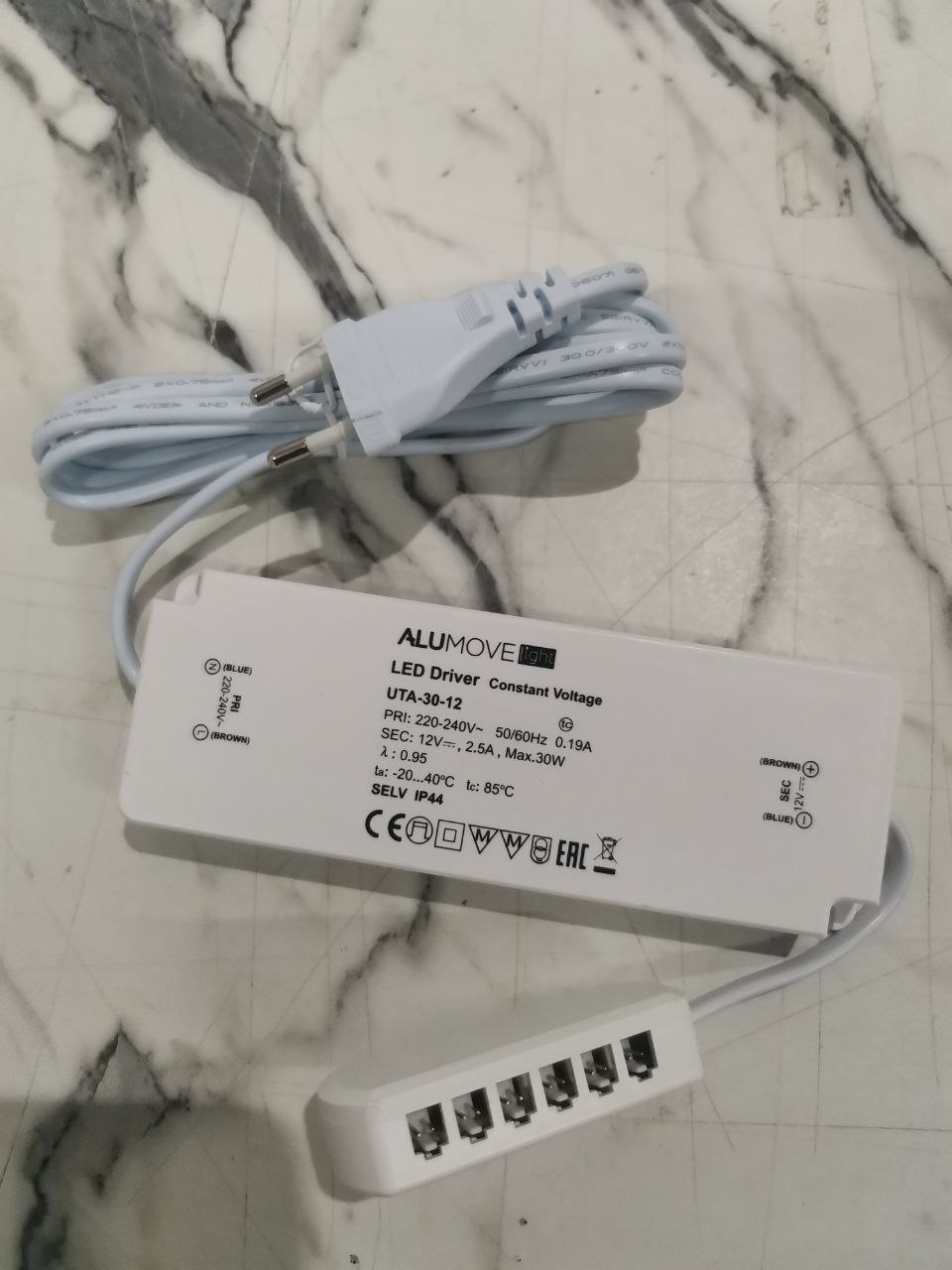 Светильник линейный ALUMOVE LIGHT 346.01.2500NS с трансофрматором