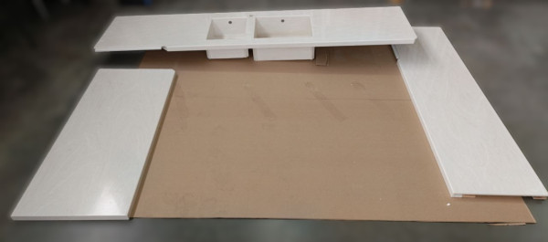 Комплект столешниц и стеновых панелей из ИК