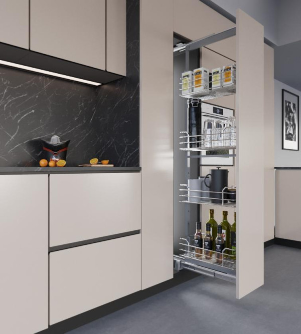 Колонна выдвижная INOXA Art. 852 A/30-50 для сеток (5 сеток)