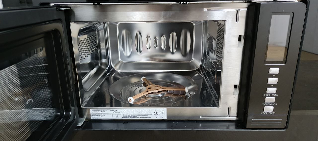 Встраиваемая микроволновая печь KRONA LAUNE 60 BL K  Встраиваемая микроволновая печь KRONA LAUNE 60 BL K