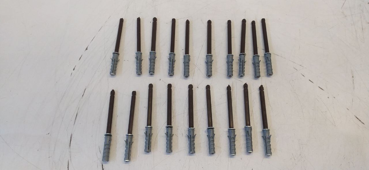 Скрытый менсолодержатель ITALIANO FERRAMENTA 1 62050 10 00 9х90 (19 шт)