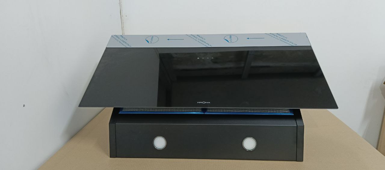Вытяжка KRONA KRISTEN 900 black/inox S 
