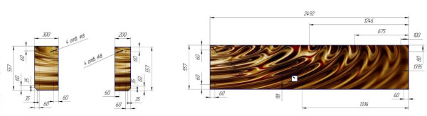 Комплект стеновых панелей GLASSGUARD OPTIMA 