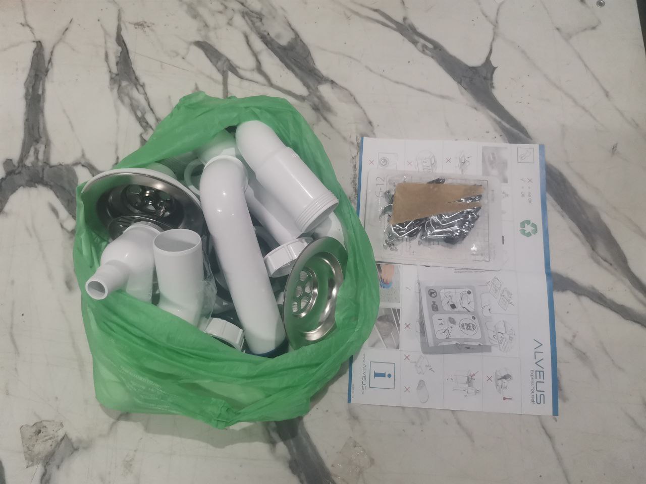 Мойка ALVEUS 1066751 LINE 90 