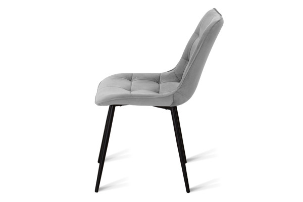 Комплект 2х стульев AERO B105 LIGHT GREY VL08, BK Комплект 2х стульев AERO B105 LIGHT GREY VL08, BK