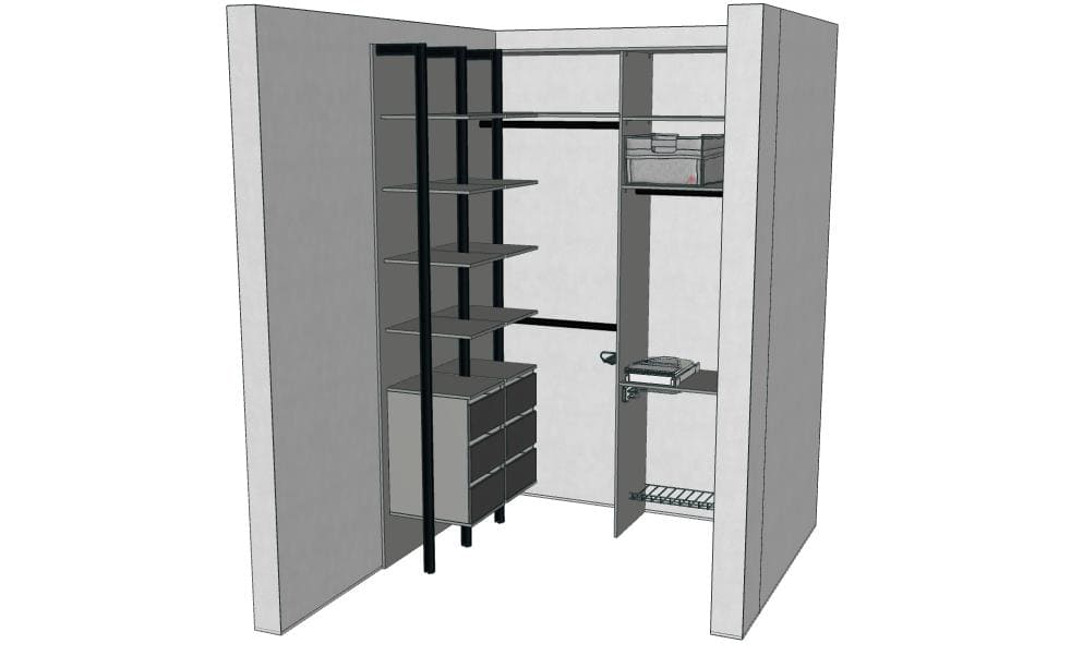 Гардеробная система Mixal