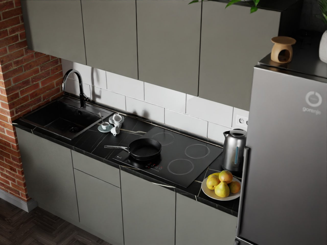 Кухонный гарнитур LEAST Minimal V