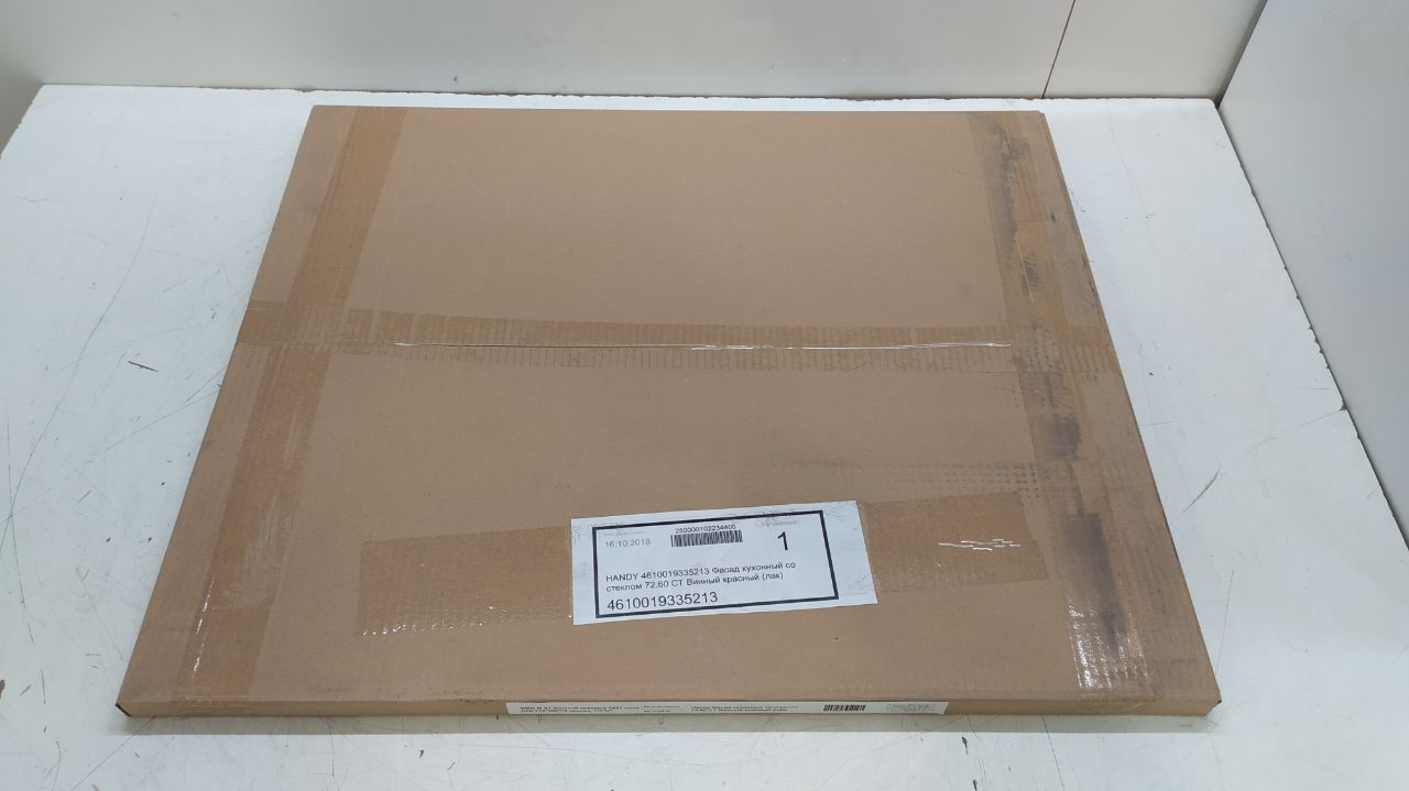 Фасад кухонный со стеклом 72.60 СТ Винный красный (лак)