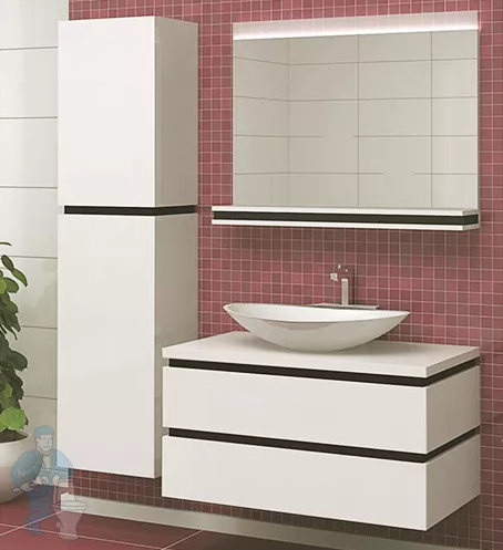 Зеркало с подсветкой и полкой  Tagliare T2 900 11 01 Г Зеркало с подсветкой и полкой  Tagliare T2 900 11 01 Г