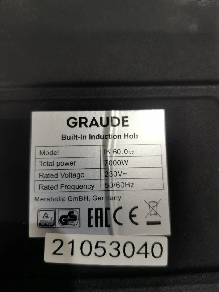 Варочная панель индукционная GRAUDE IK 60.0 