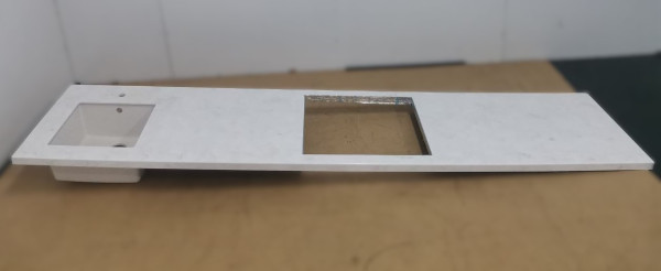 Столешница из искусственного камня (H=40 мм) (2.736x0.600)