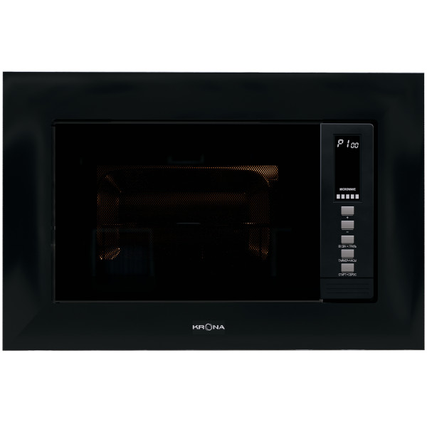 Встраиваемая микроволновая печь KRONA LAUNE 60 BL K  Встраиваемая микроволновая печь KRONA LAUNE 60 BL K