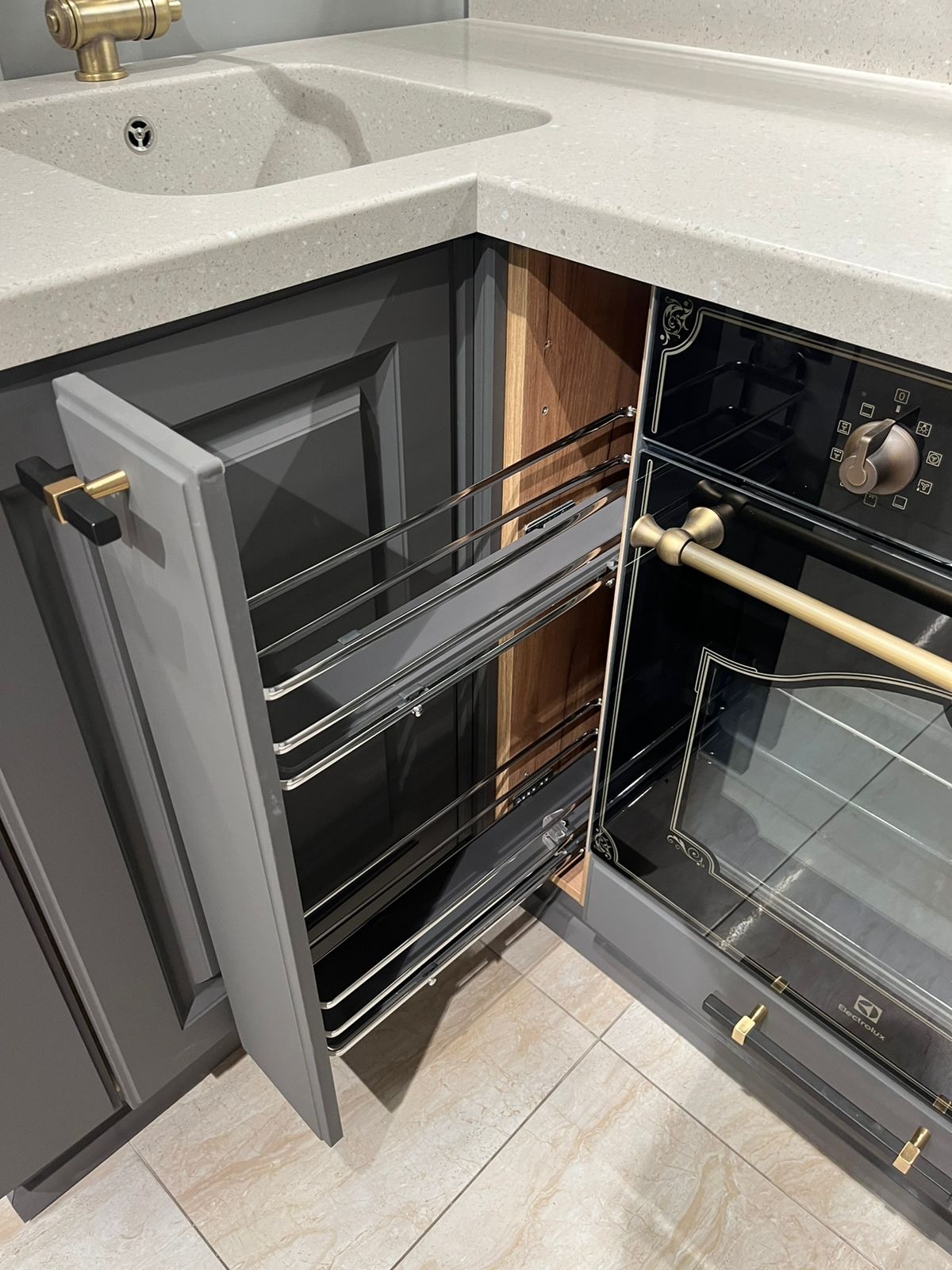 Кухонный гарнитур + Ливинг Nicolle 