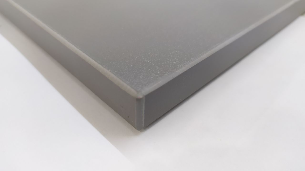 Фасад кухонный со стеклом 72.60 СТ Серый