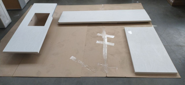 Комплект столешниц из искусственного камня 