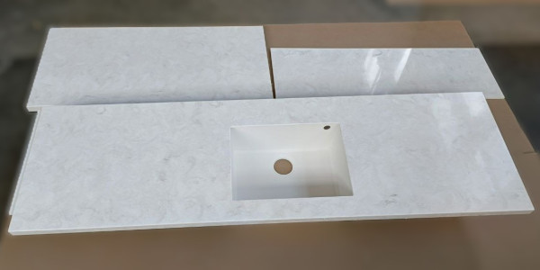 Комплект столешниц со стеновой панелью