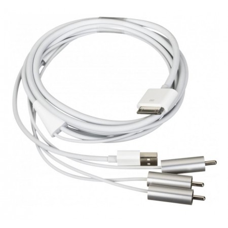 Адаптер-переходник Apple Composite AV Cable MC748ZM/A Адаптер-переходник Apple Composite AV Cable MC748ZM/A