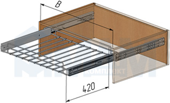 Вешало для брюк VIBO AFPP50VG PARTNER 