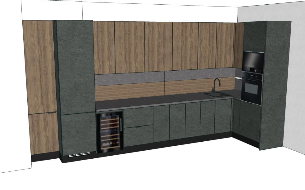 Кухонный гарнитур VECTOR/MIX 22