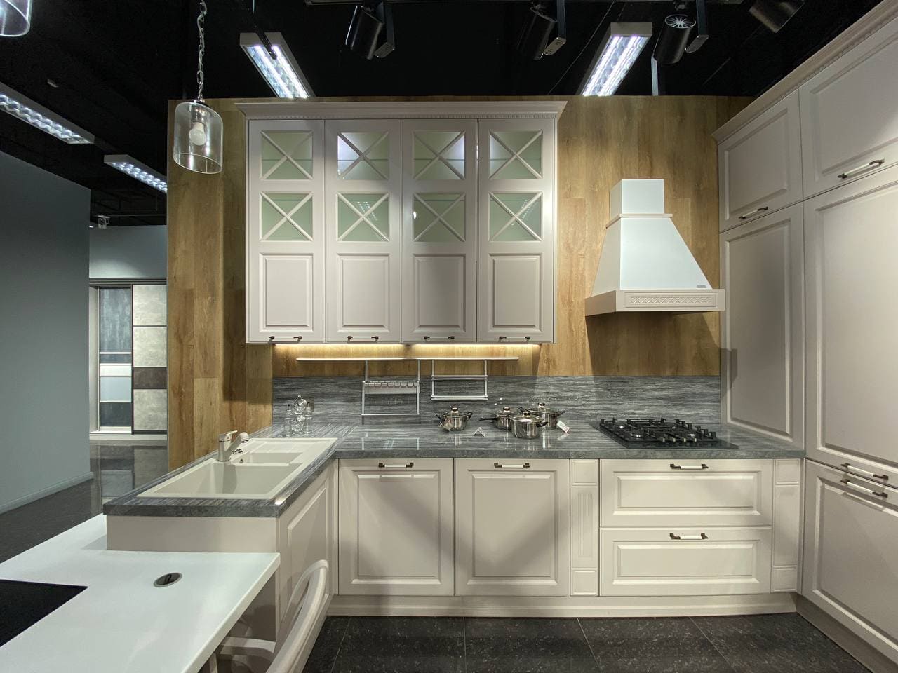 Кухонный гарнитур Николь эмаль 