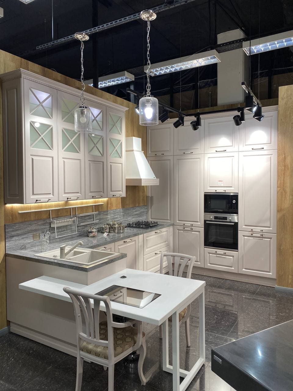 Кухонный гарнитур Николь эмаль 