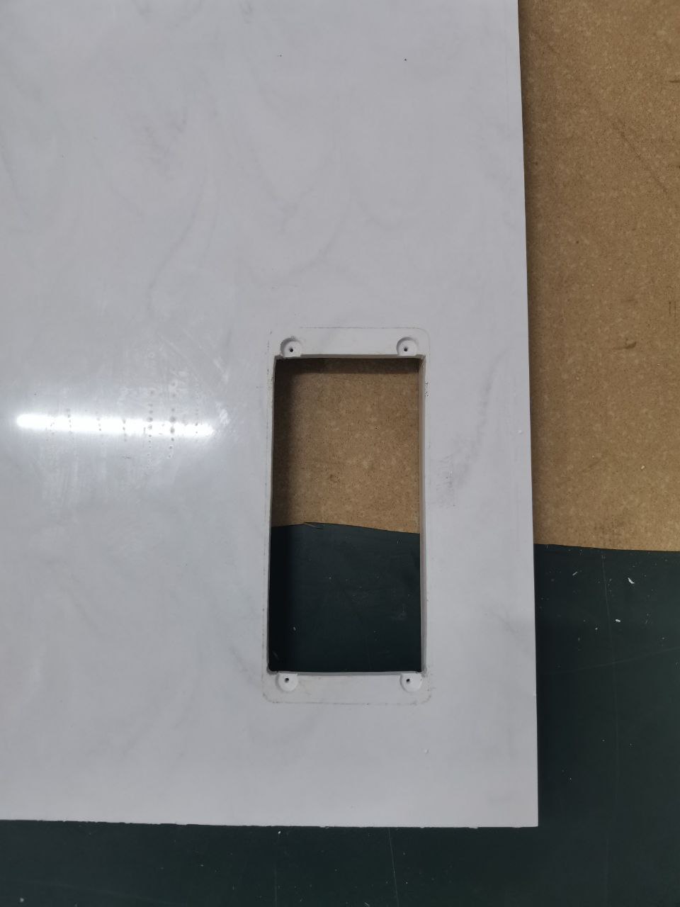 Столешница из искусственного камня (H=40 мм) (2.789x0.600)