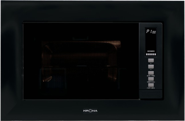 Встраиваемая микроволновая печь KRONA LAUNE 60 BL K  Встраиваемая микроволновая печь KRONA LAUNE 60 BL K