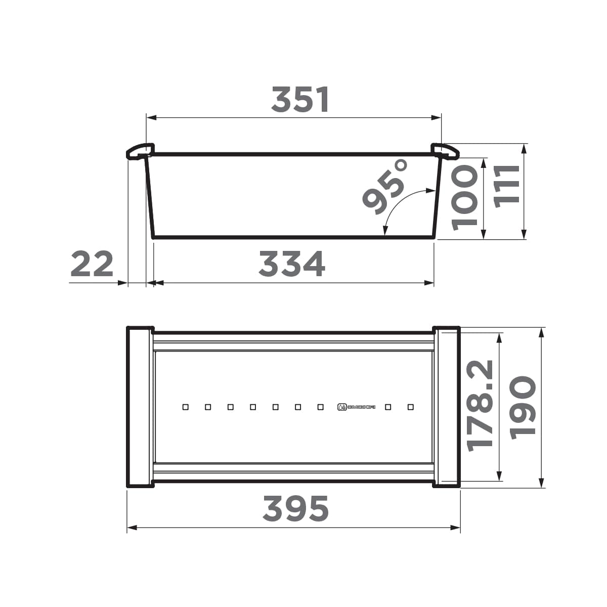 Коландер OMOIKIRI 4999036 СО-05-IN 