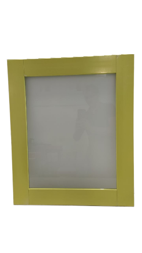 Фасад кухонный со стеклом 72.60 СТ Салатовый (лак)