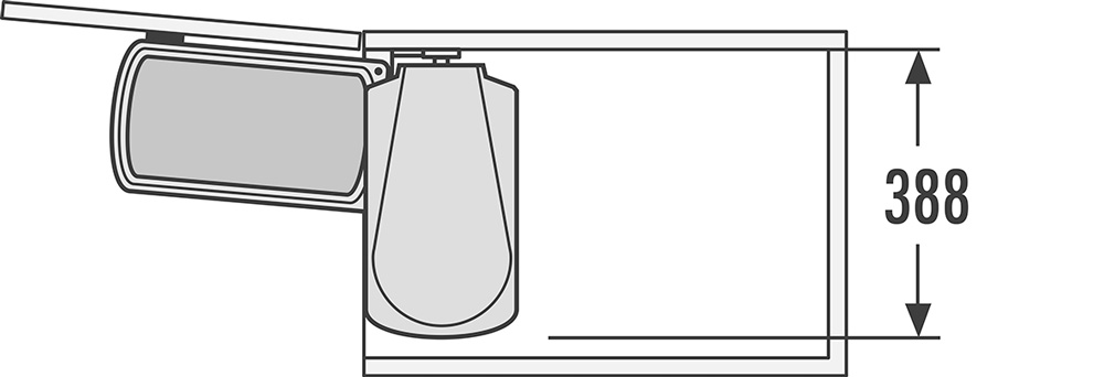 Контейнер HAILO 3418-10 Oko Flex 18л Контейнер HAILO 3418-10 Oko Flex 18л