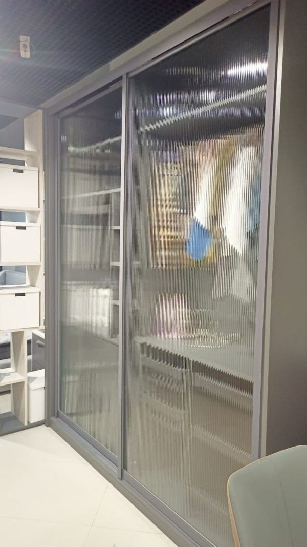 Дверные створки купе Стекло (В.2451 Ш.2192) 2шт.