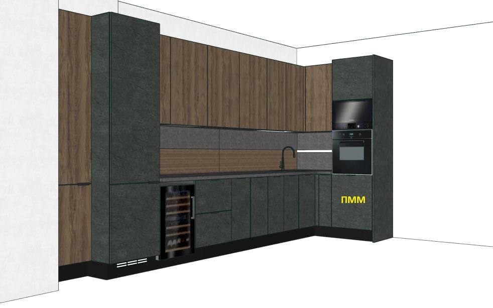 Кухонный гарнитур VECTOR/MIX 22